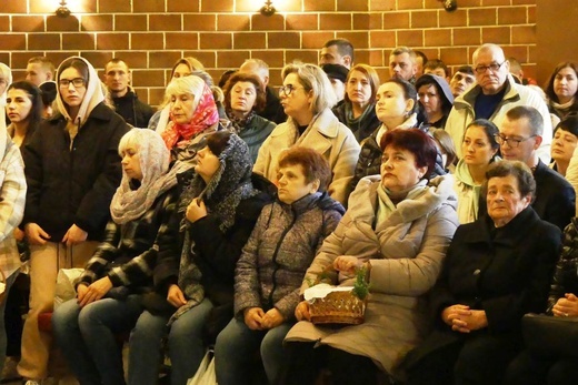 Wielkanoc grekokatolików z Ukrainy w Bielsku-Białej Leszczynach - 2022