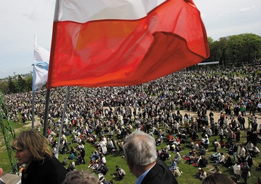 Uroczystości 3 Maja  na Jasnej Górze.
