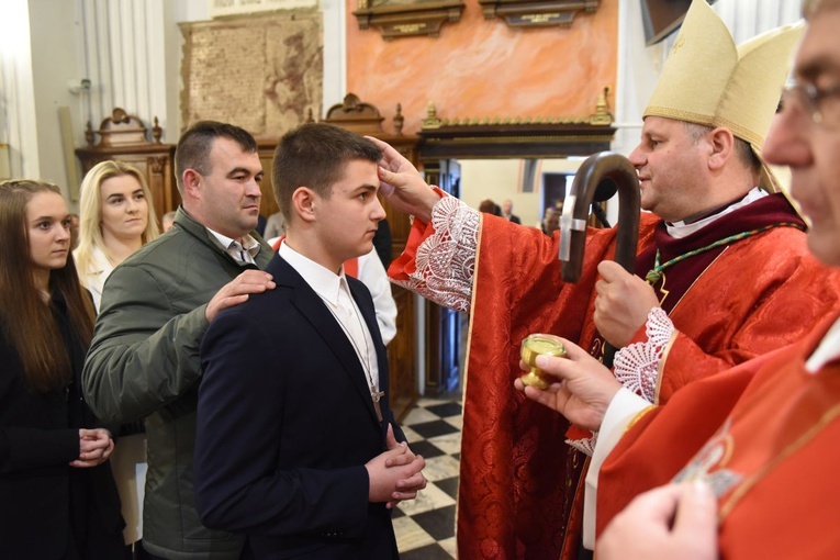 Bierzmowanie u św. Mateusza w Mielcu