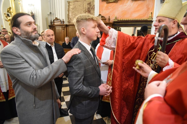 Bierzmowanie u św. Mateusza w Mielcu