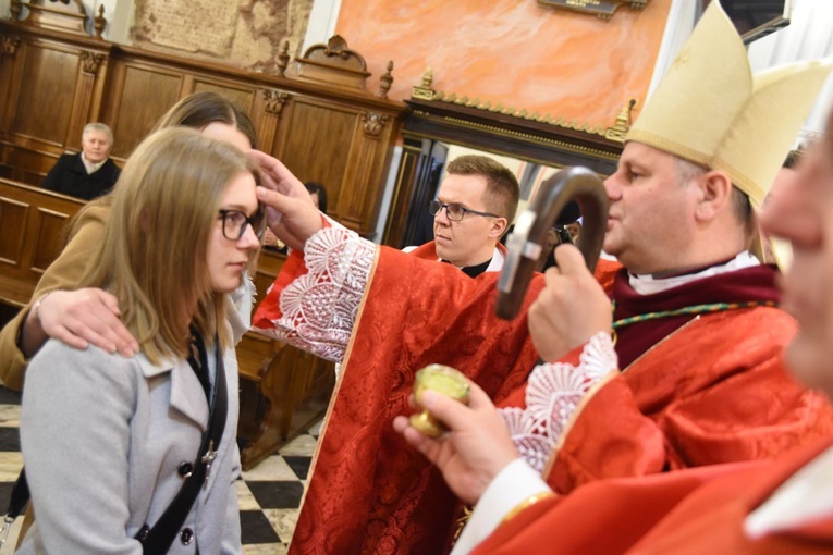 Bierzmowanie u św. Mateusza w Mielcu