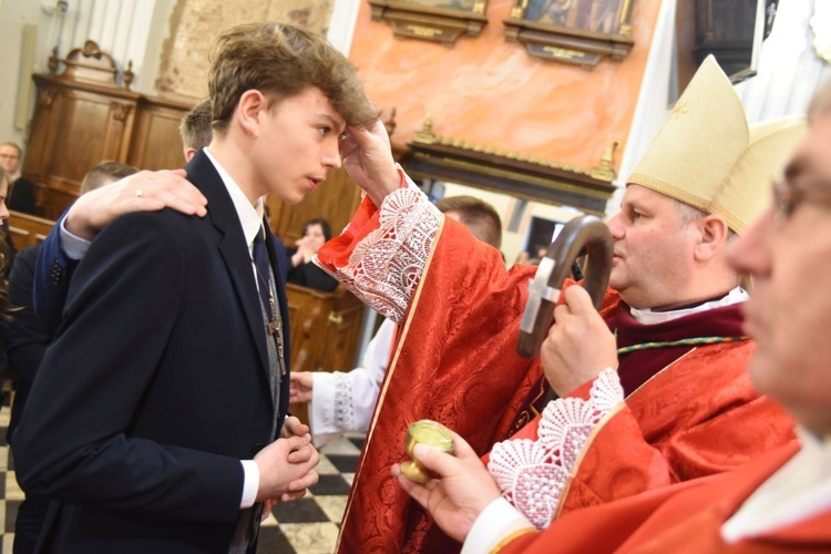 Bierzmowanie u św. Mateusza w Mielcu