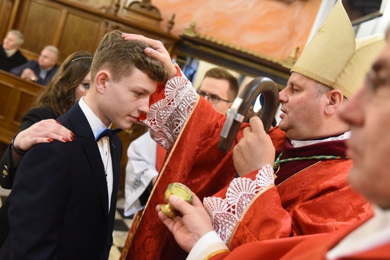 Bierzmowanie u św. Mateusza w Mielcu