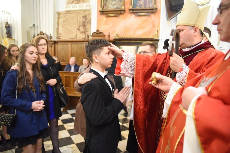Bierzmowanie u św. Mateusza w Mielcu