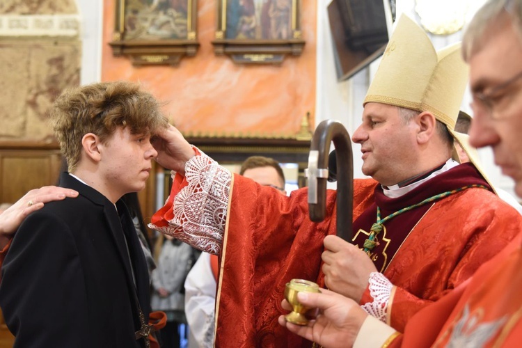 Bierzmowanie u św. Mateusza w Mielcu