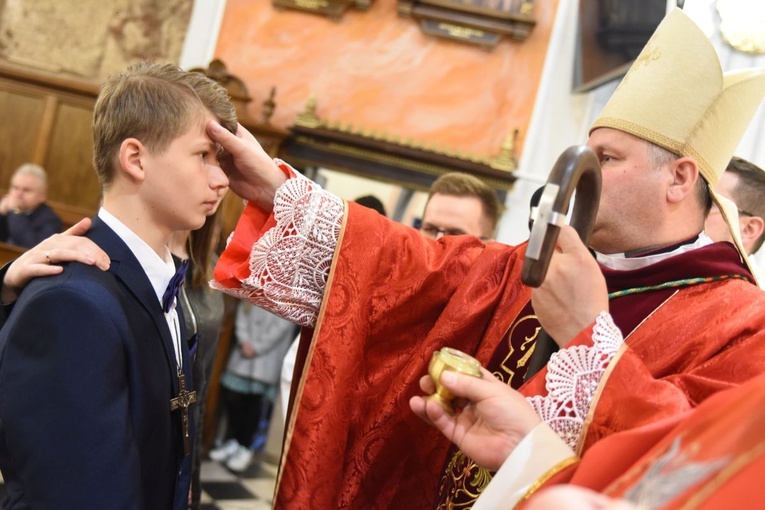 Bierzmowanie u św. Mateusza w Mielcu