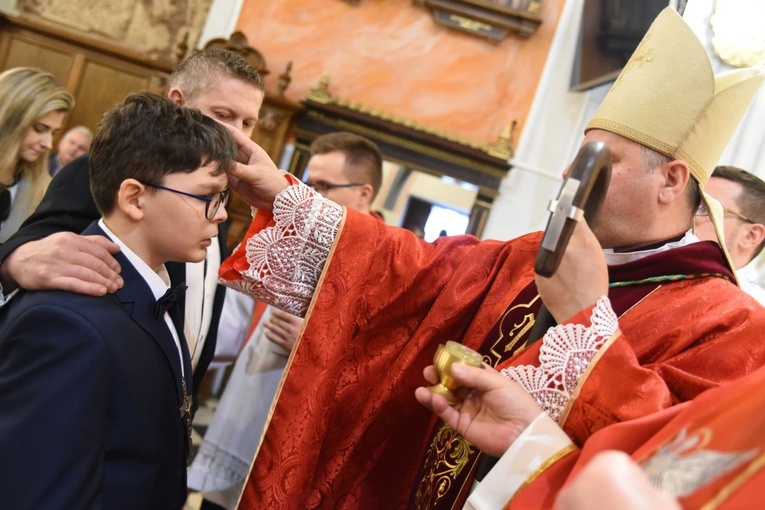 Bierzmowanie u św. Mateusza w Mielcu