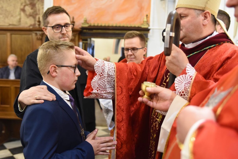 Bierzmowanie u św. Mateusza w Mielcu