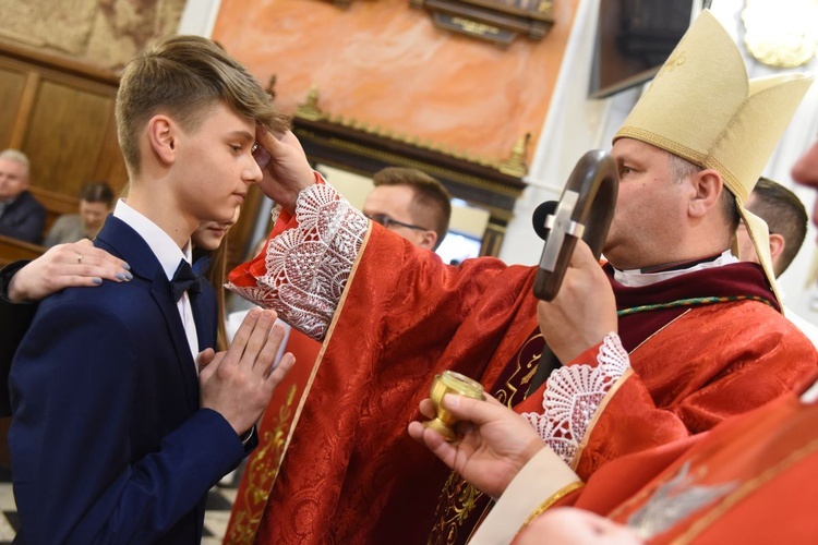 Bierzmowanie u św. Mateusza w Mielcu