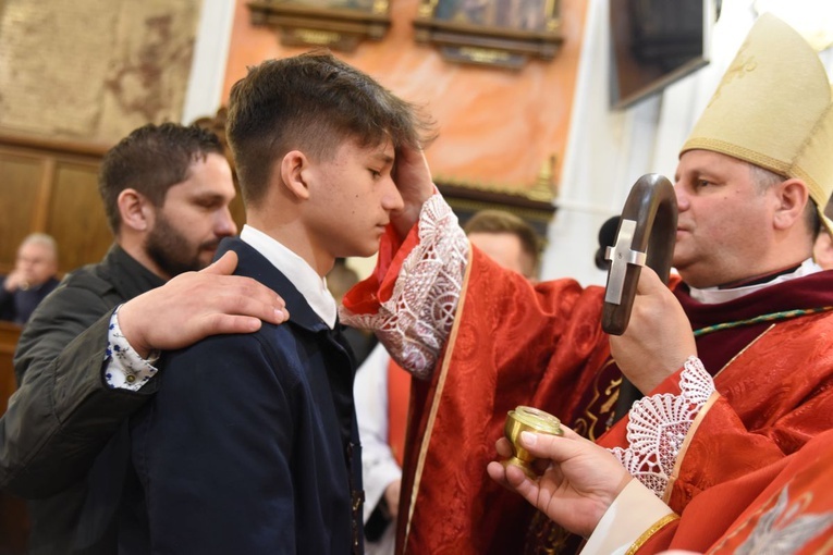 Bierzmowanie u św. Mateusza w Mielcu
