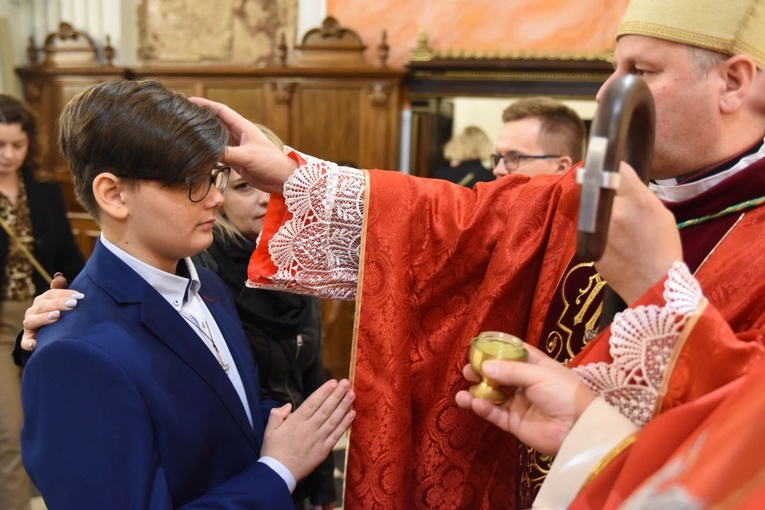 Bierzmowanie u św. Mateusza w Mielcu