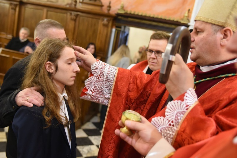 Bierzmowanie u św. Mateusza w Mielcu