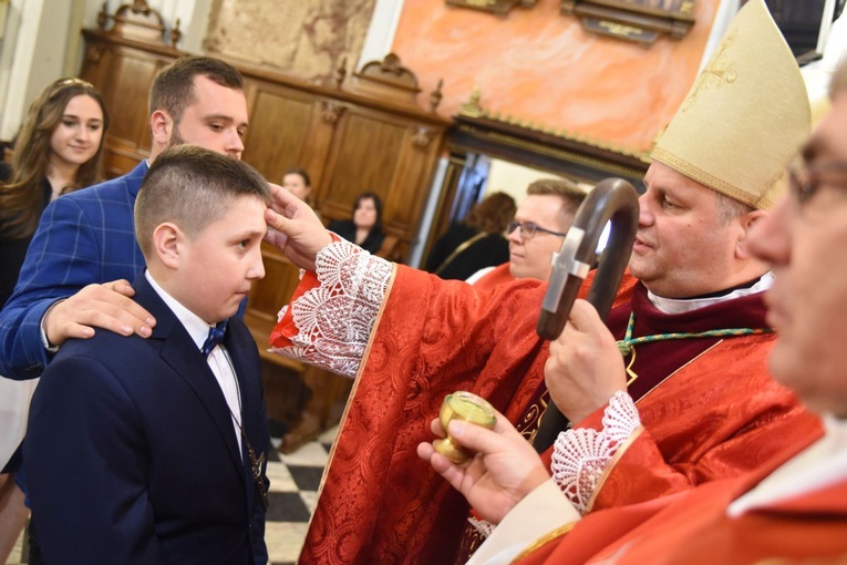 Bierzmowanie u św. Mateusza w Mielcu
