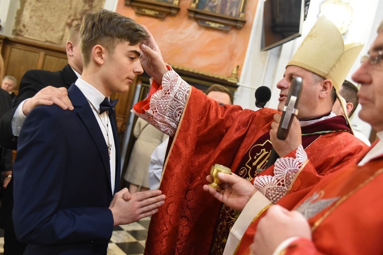 Bierzmowanie u św. Mateusza w Mielcu