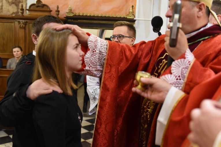 Bierzmowanie u św. Mateusza w Mielcu
