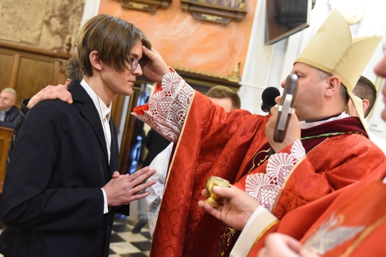 Bierzmowanie u św. Mateusza w Mielcu