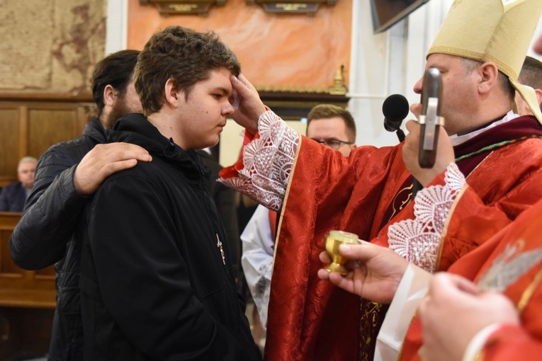 Bierzmowanie u św. Mateusza w Mielcu