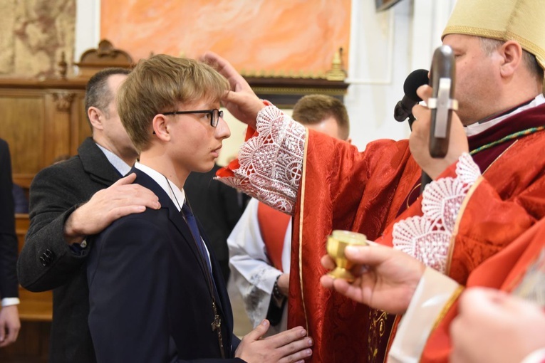 Bierzmowanie u św. Mateusza w Mielcu