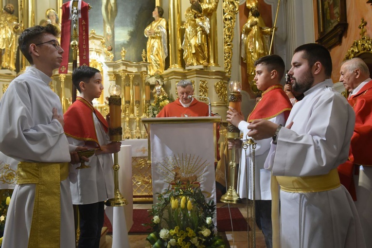 Bierzmowanie u św. Mateusza w Mielcu