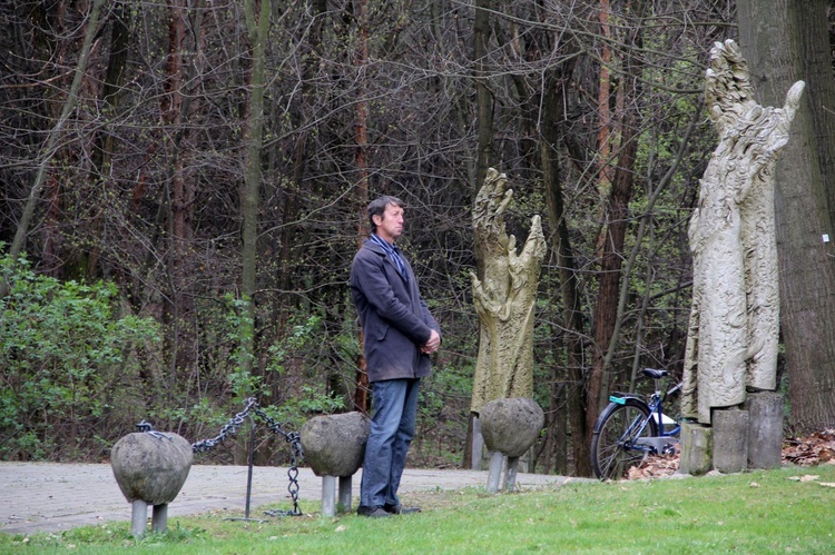 Uroczystość na Górze Śmierci