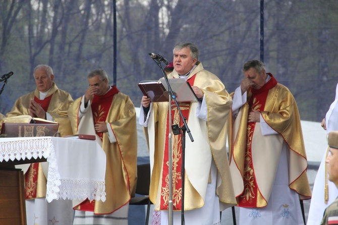 Uroczystość na Górze Śmierci