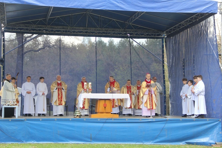 Uroczystość na Górze Śmierci