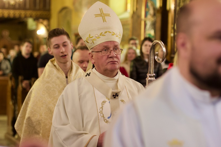 Pielgrzymka maturzystów do Gietrzwałdu