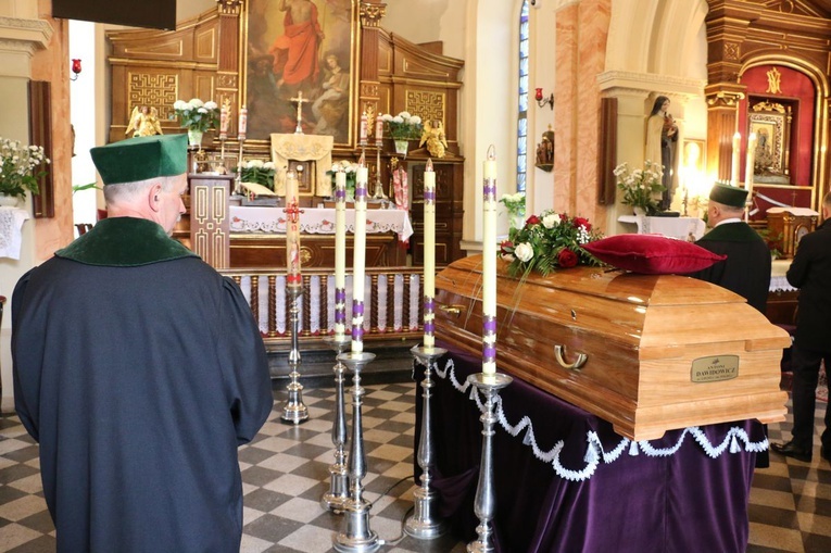 Pogrzeb prof. Antoniego Leona Dawidowicza - cz. 1