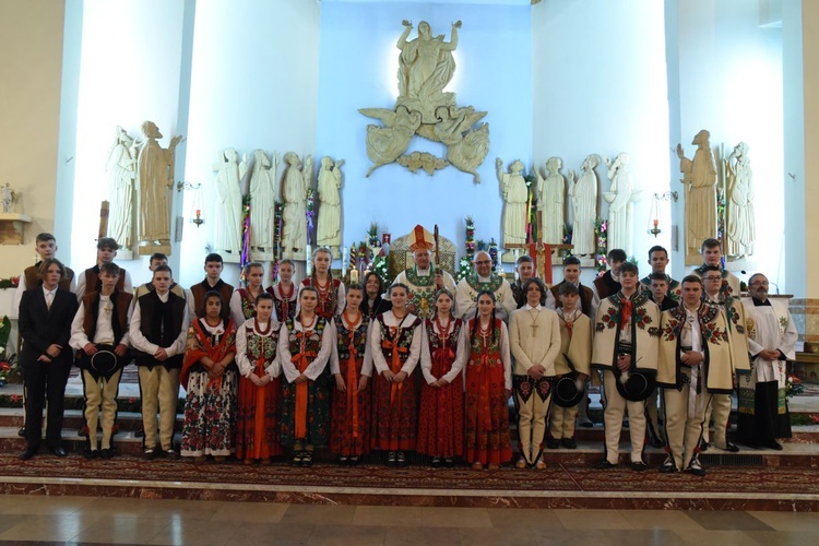 Bierzmowanie w Ochotnicy Górnej