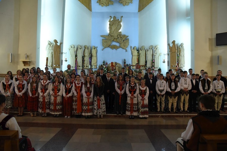 Bierzmowanie w Ochotnicy Górnej