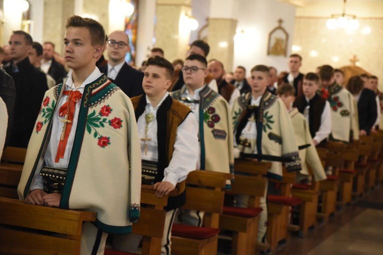 Bierzmowanie w Ochotnicy Górnej