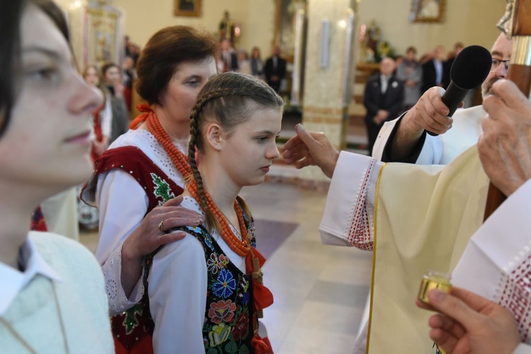 Bierzmowanie w Ochotnicy Górnej
