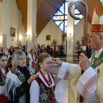 Bierzmowanie w Ochotnicy Górnej