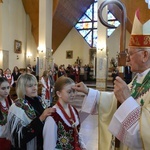 Bierzmowanie w Ochotnicy Górnej