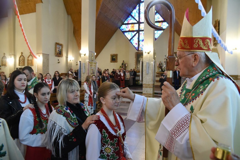 Bierzmowanie w Ochotnicy Górnej