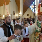 Bierzmowanie w Ochotnicy Górnej