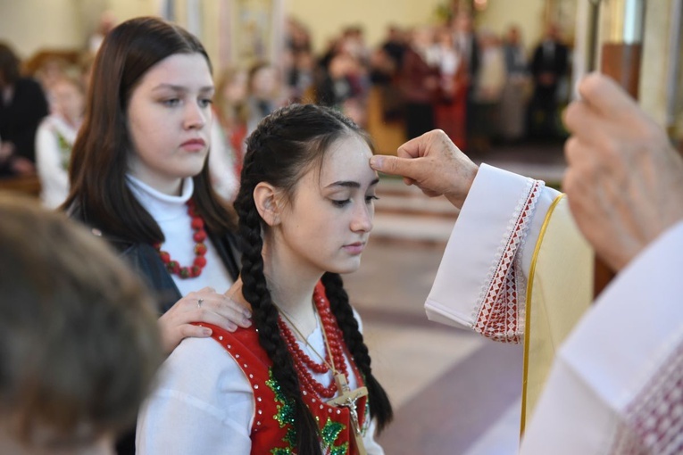 Bierzmowanie w Ochotnicy Górnej