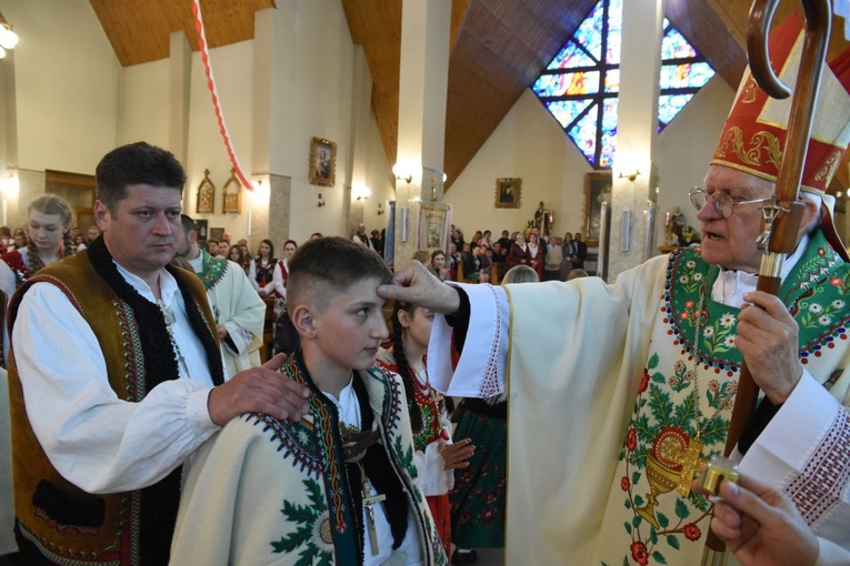 Bierzmowanie w Ochotnicy Górnej