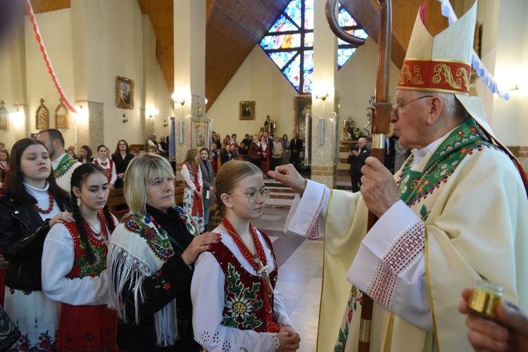 Bierzmowanie w Ochotnicy Górnej