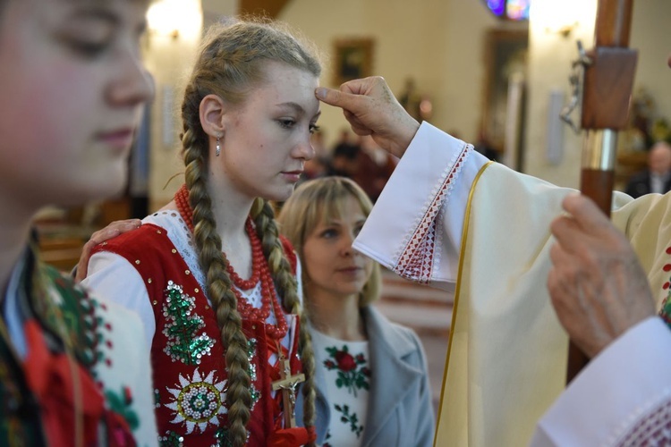 Bierzmowanie w Ochotnicy Górnej