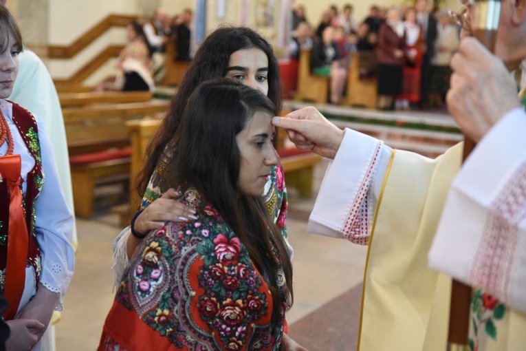 Bierzmowanie w Ochotnicy Górnej