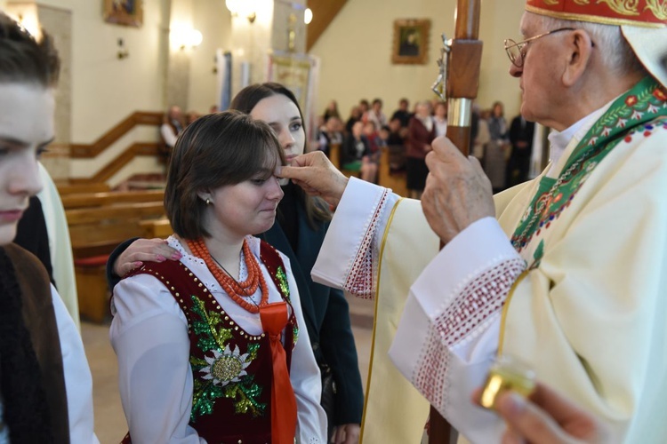 Bierzmowanie w Ochotnicy Górnej