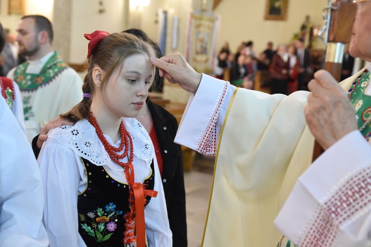 Bierzmowanie w Ochotnicy Górnej