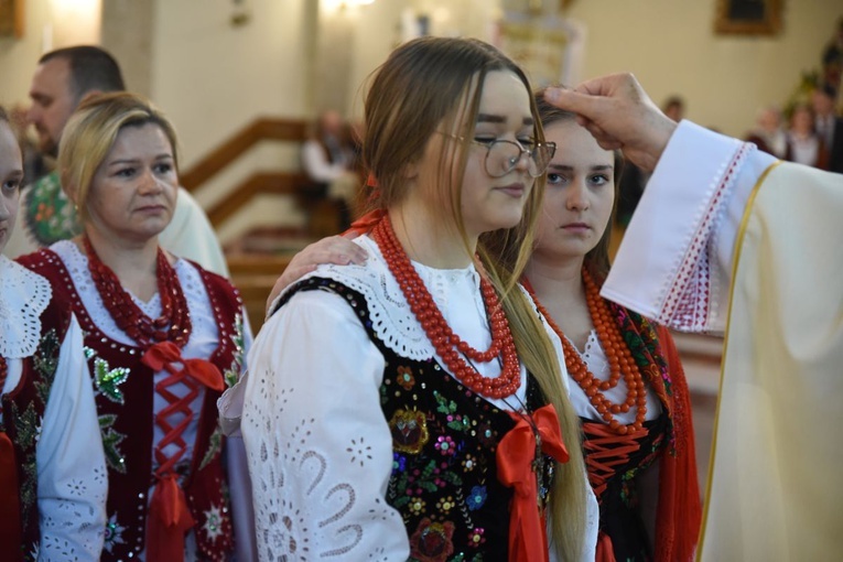 Bierzmowanie w Ochotnicy Górnej