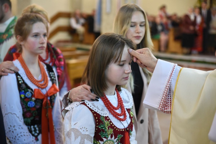 Bierzmowanie w Ochotnicy Górnej