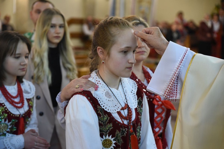 Bierzmowanie w Ochotnicy Górnej