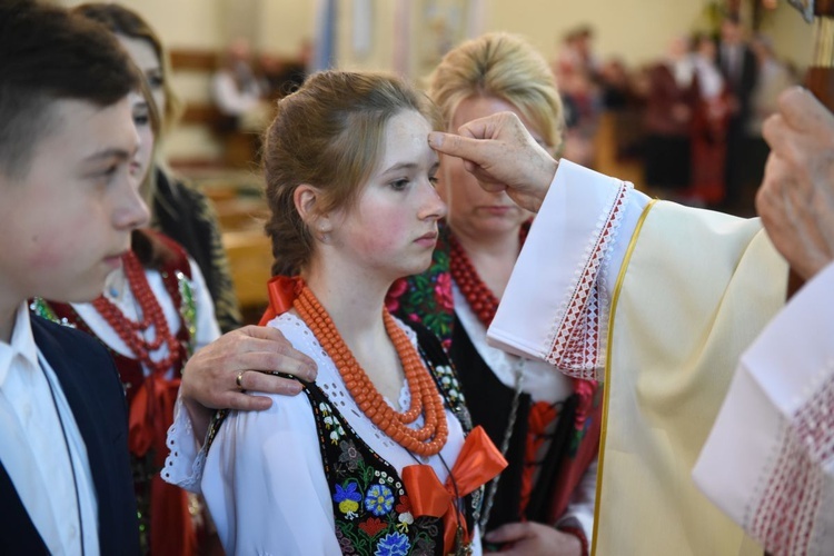 Bierzmowanie w Ochotnicy Górnej