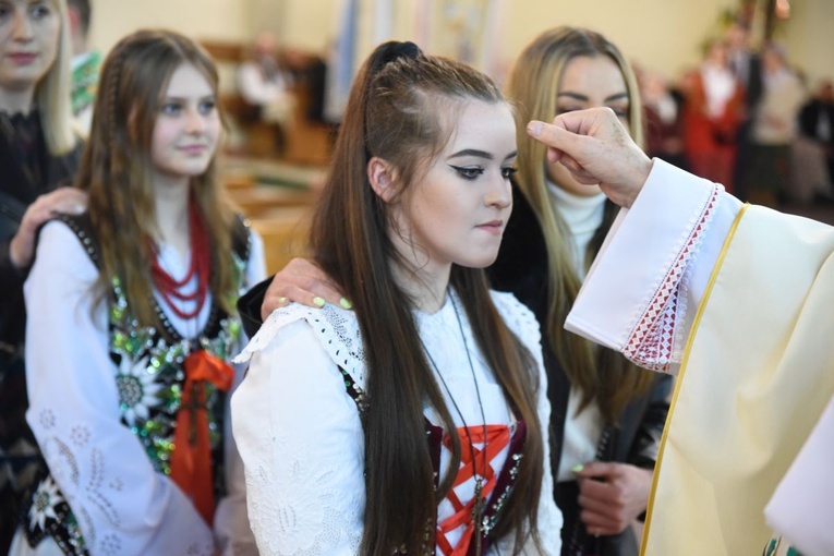 Bierzmowanie w Ochotnicy Górnej