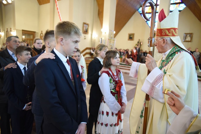 Bierzmowanie w Ochotnicy Górnej