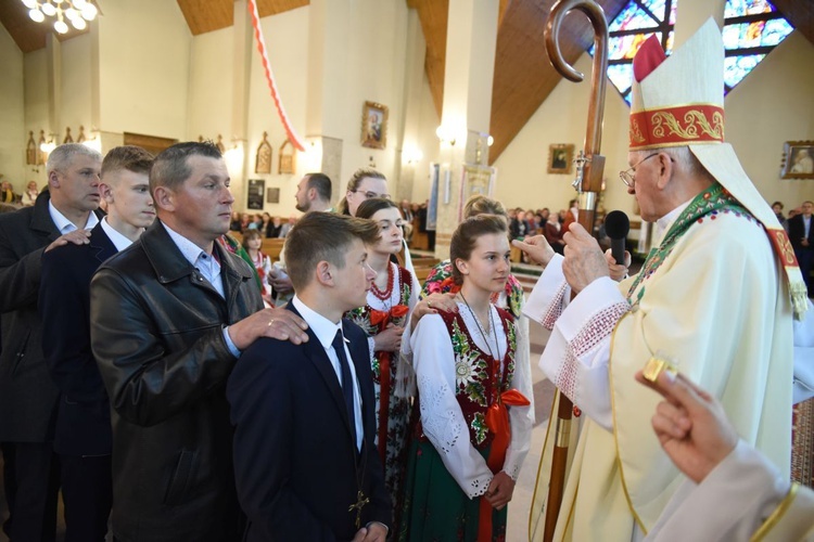 Bierzmowanie w Ochotnicy Górnej